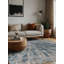 Tapis gris lavable à la machine-1177511646