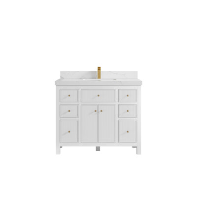 Ensemble de meuble-lavabo simple 42 po