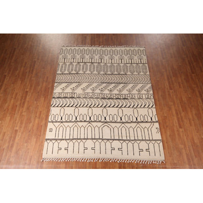 Handmade Wool Moroccan Area Rug 8x10