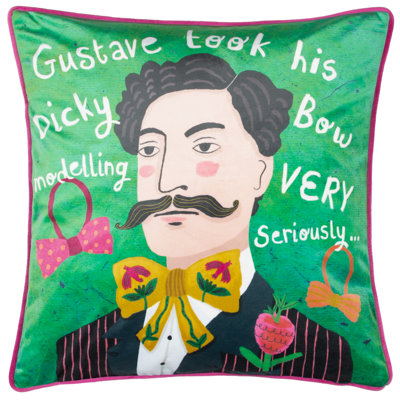 Gustave Multicolour Square Cushion