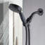 Vaporisateur portatif bronze huilé - 5 réglages réglables, jet puissant, ABS, avec fonction de douche haute, installation facile, bronze, inclus