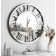 Glass Wall Clock