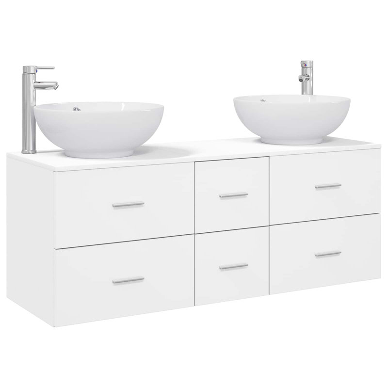 Bathroom Furniture Suite, White