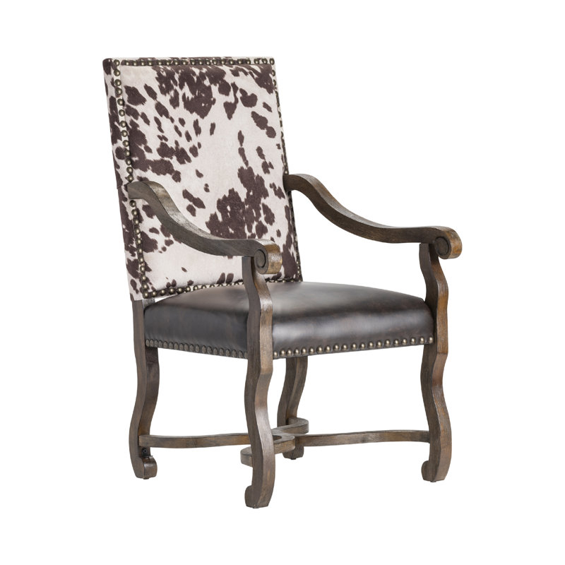 Carson Faux Leather Armchair
