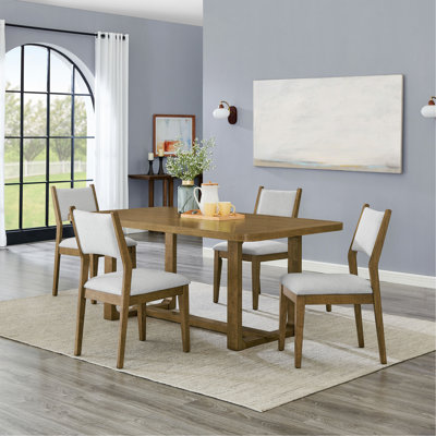 Rectangular Sled Dining Set