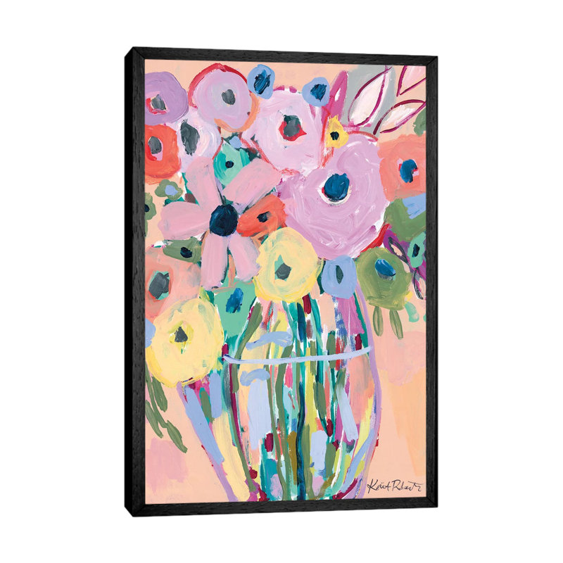 Keep It Up by Kait Roberts - Print on Canvas, Black Framed, 101.6cm H x 66.04cm W x 3.81cm D