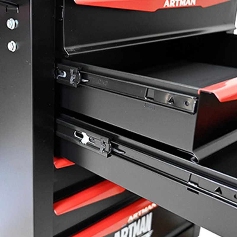 6-Drawer Tool Chest Cabinet with Wheels, Steel Tool Storage Box Organizer