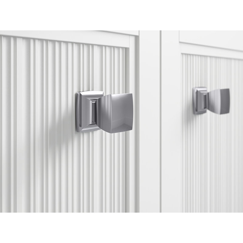 Bouton d'armoire Hearthaven, Chrome poli
