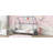 HyggeBed Twin House Bed with Headboard and Footboard, Rubber Wood Frame-115684332