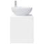 Single Bathroom Vanity with Ceramic Basin-1640404080