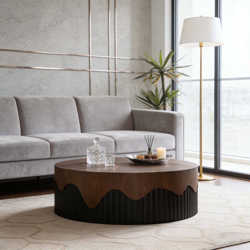 Table basse 38,97 po, H 12,99 po x L 38,97 po x l 38,97 po