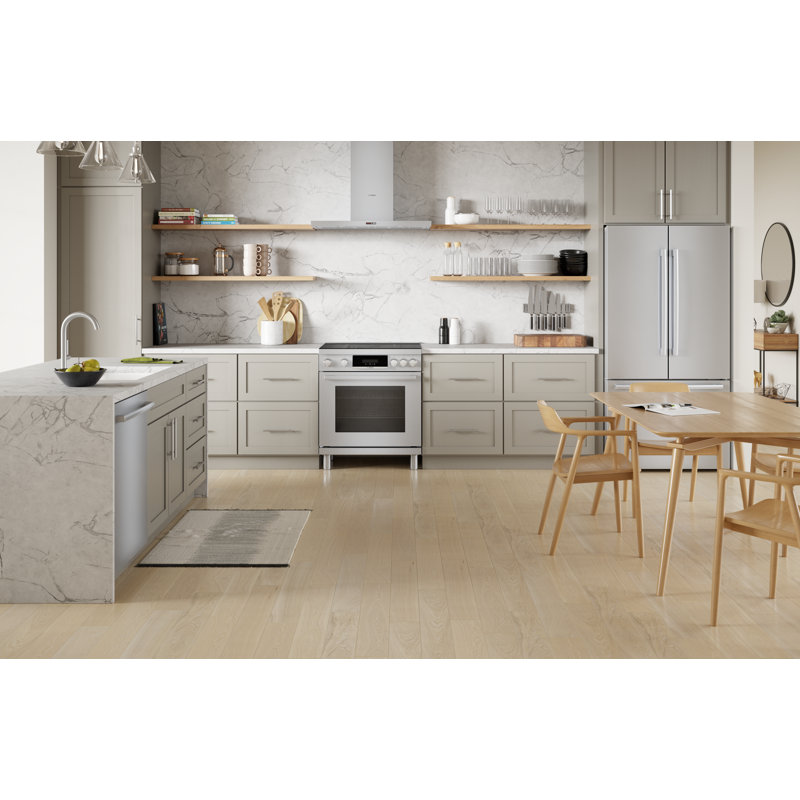 30" Bosch 800 Series Industrial-Style Induction Range