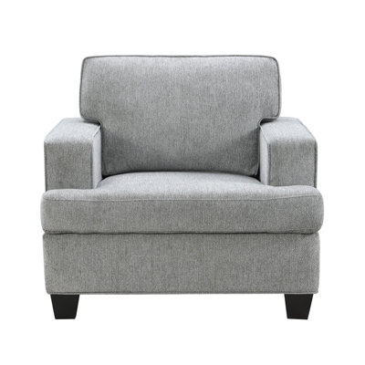 Baldwin 39" Accent Chair, Dalton Graphite