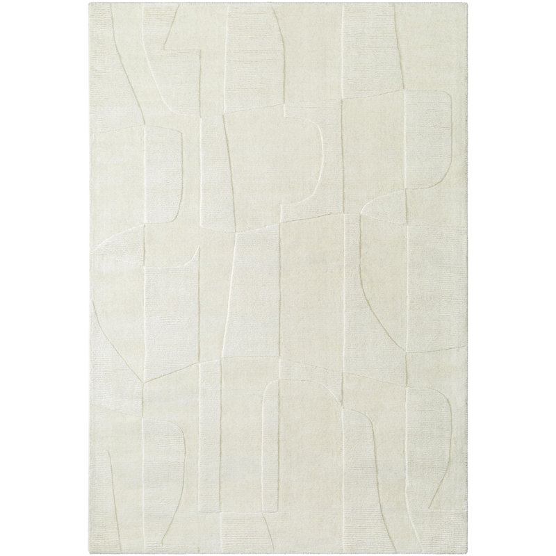 Tapis moderne tissé à la main Marysvale, Rectangle 2 pi x 3 pi