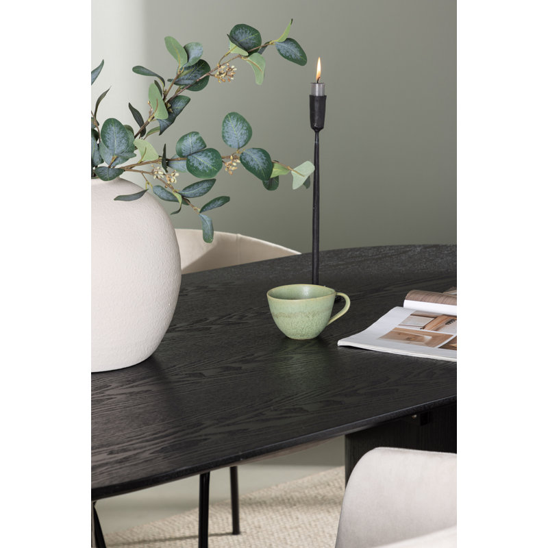 Combs 4 - Person Dining Set, Black