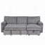Canapé-lit modulaire Upholstery avec sacs de rangement et 2 porte-gobelets sur les accoudoirs-118092990