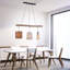 Copley 3 - Light Brown Kitchen Island Pendant