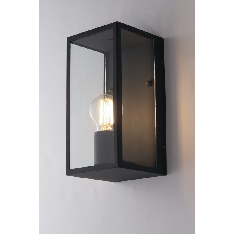 Eskil Black 41Cm H Hardwired Outdoor Wall Lantern
