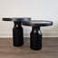 Tonis 2-PC Side Table Set with Nero Marble-689450037