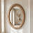 Watch Hill Wood Oval Wall Mirror