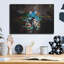 «Peacock Mantis Shrimp», art mural en métal-1794279456