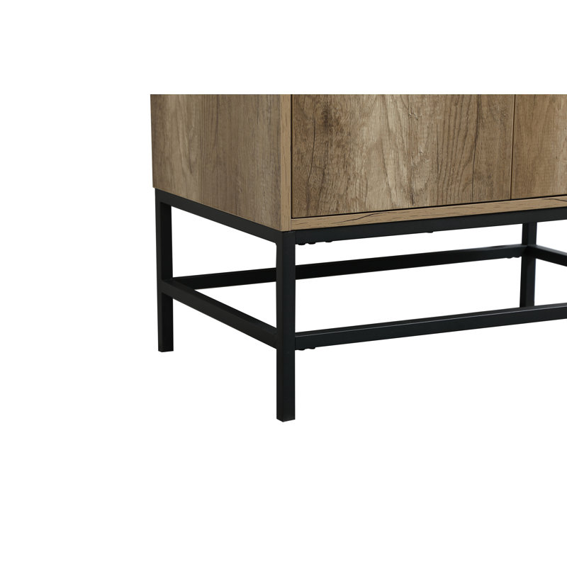 Ensemble de meuble-lavabo simple 30 po Corley, Chêne naturel