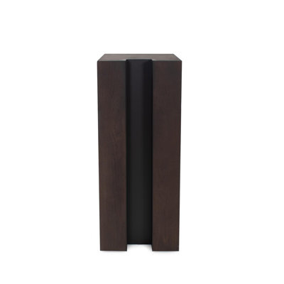 Bertoia Black Wooden Display Pedestal- Short