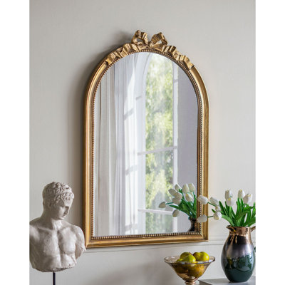 Miroir arqué de style baroque