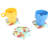 Glass Square 4 Piece Coaster Set