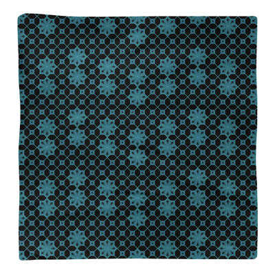 Serviette de coton à treillis classique