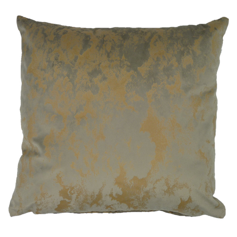 Gonesse Square Cushion Cover, Mink Gold