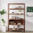 Light luxury style solid wood bookcase