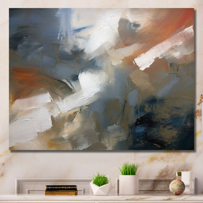 "Comforting Blue Nova" Awesome Abstract - Abstract Art mural, salon