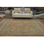 Tapis de conception traditionnelle exquise 7 x 9 avec motif de médaillon complexe