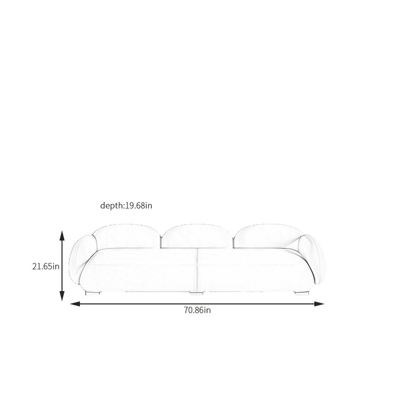 Banc de bout de lit moderne pour repose-pieds élégant, Gris