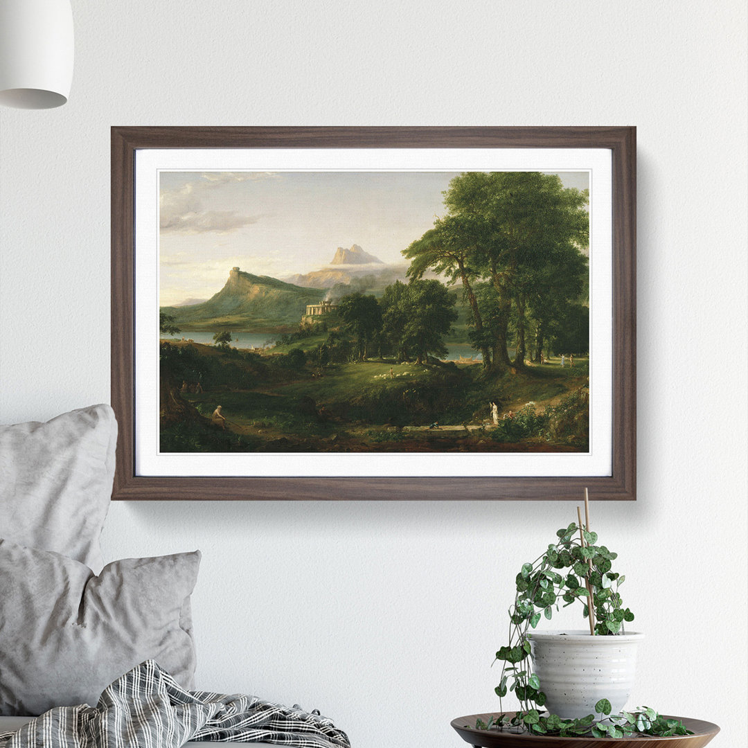 Arcadian by Thomas Cole - Picture Frame Painting