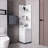 2-Door 4-Shelf Tall Storage Cabinet