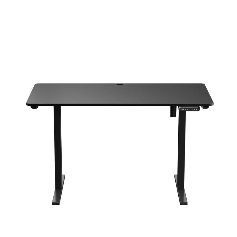 Extra Large Standing Desk Electric Height-Adjustable, Black, 39.37" W x 23.62" D