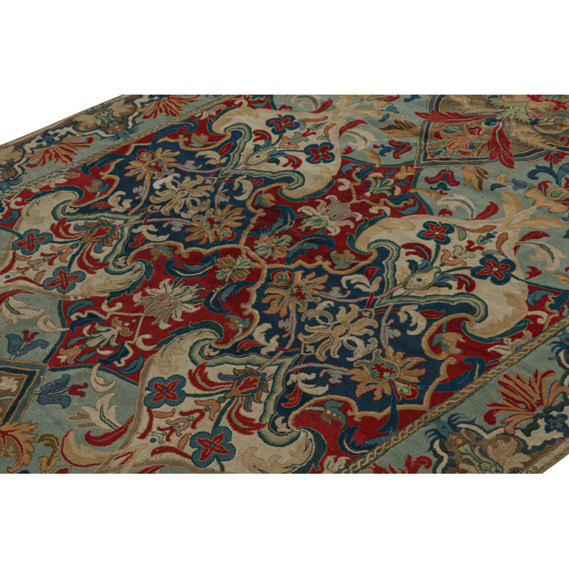 Hand Knotted Wool Area Rug