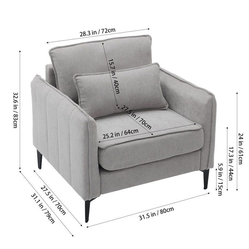 Upholstered Accent Chair