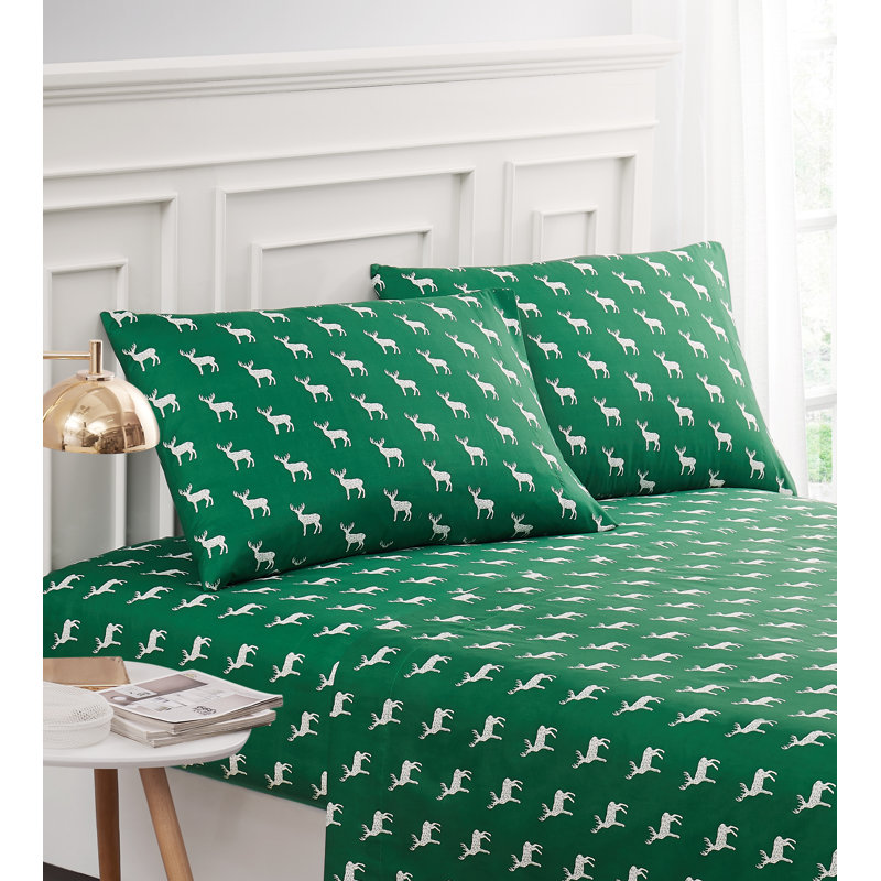 Feofan Microfiber Animal Print, Green