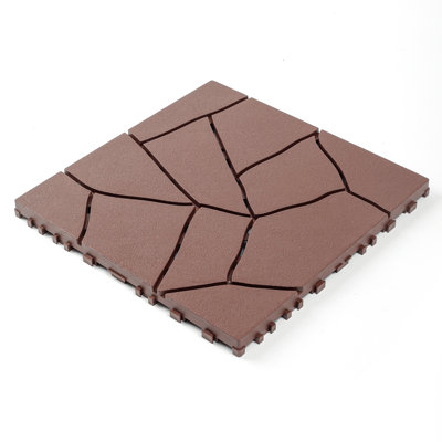 44pcs Interlocking PP Decking Tiles for Indoor and Outdoor Flooring, Heavy-Duty Patio Floor Tiles, Easy Installation Modular Deck Tiles