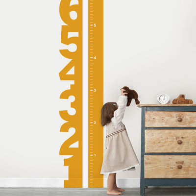 Text & Numbers Non-Wall Damaging Accent