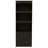 Shell Beach 1-Drawer 3-Shelf Bookcase Wengue