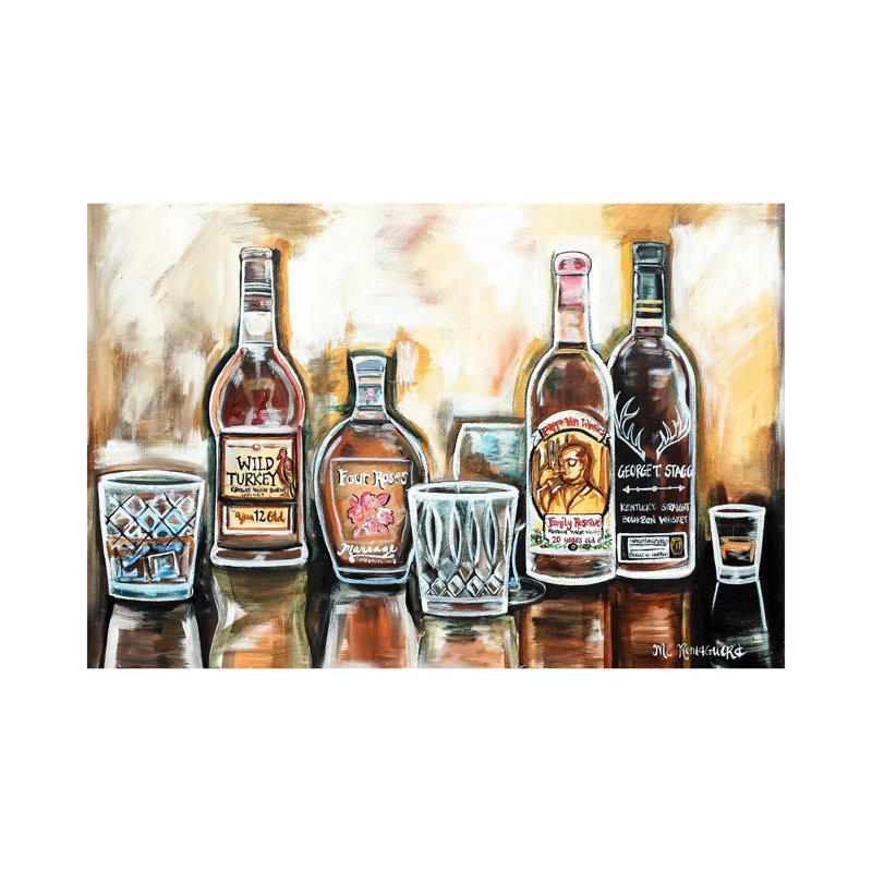 Kentucky Bourbon - Giclée sur toile tendue avec châssis, H 12 po x l 18 po