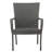 LITTLETON GREY PE WICKER STACKING CHAIR 4PCS-129215159