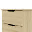 Ensemble de table de chevet 2 tiroirs H 23,7 po Aroob-1998719763-1948149900