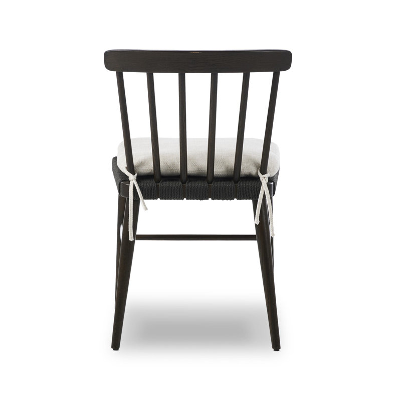 Kershaw Upholstered Dining Chair, Black
