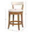 Tabouret de bar élégant à hauteur de comptoir de 1 pièce, parfait pour les cuisines modernes