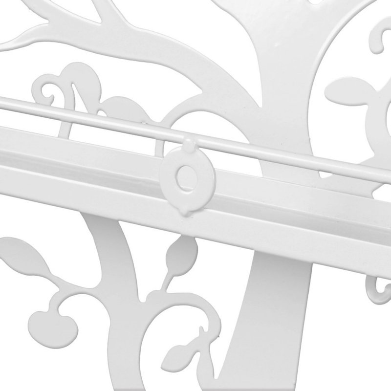 Metal Makeup Organiser, White